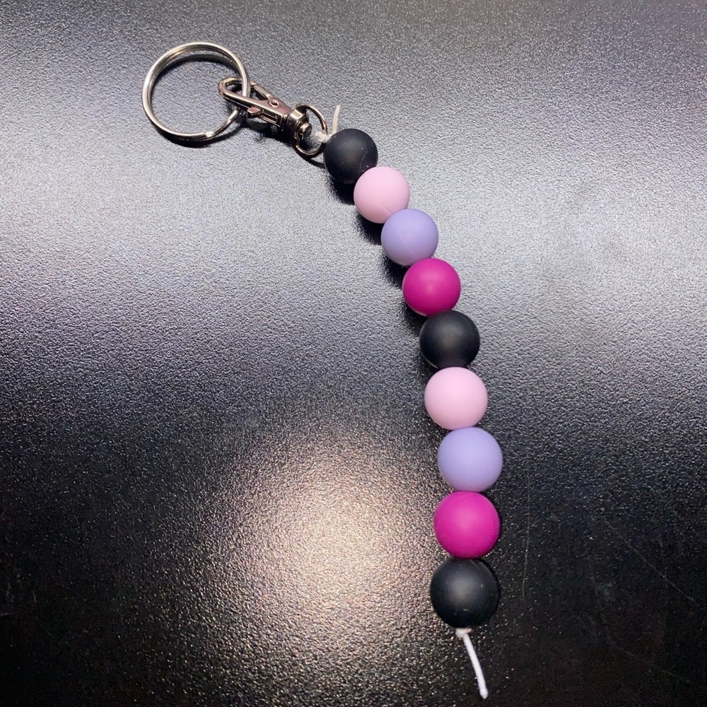 Silicone keychain